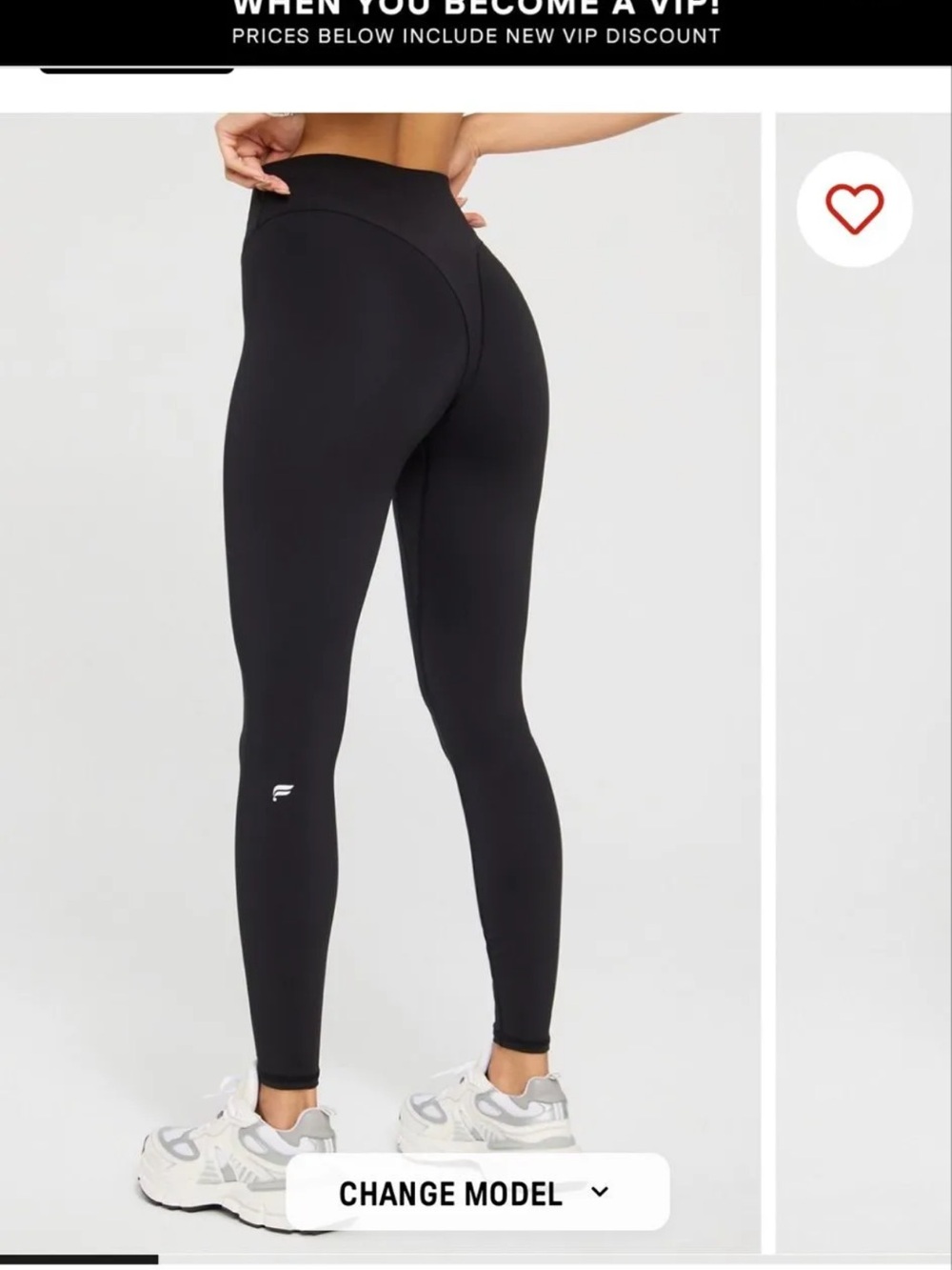 Black High-Waist Performance Leggings